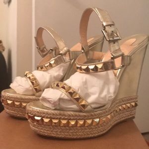 Auth. Christian Louboutin Cataclou 38 w Receipt!